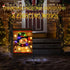 Lighted Christmas Garden Flag for Outside, Led Snowman Garden Flag, Winter Yard Flag 12x18 Double Sided for Outdoor Yard Porch Lawn Decoration...
