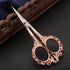 Sewing Scissors Embroidery Scissors, 4.5in Rose Gold Crochet Scissor with Sheath for Craft Cross Stitch Needlework Artwork Thread Yarn Cutting...