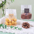 Cellophane Treat Bags Cookie bags for Packaging Clear Gift Bag with Stickers for Cookies,Candy,Chocolates(Fog,9x3.3inch)...