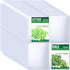 MUQING 30 Pack 120 Pockets Seed Packet Binder Sleeves, Garden Seed Storage Organizer Pages for 3 Ring Binder, Slot Size 3.5"x 5.5", Sleeves for Se...