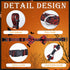 4 Pcs Halloween Dog Collar with Bow Tie Adjustable Basic Dog Collars Soft Comfortable Halloween Dog Cat Collar with Plastic Buckle for Puppy Small...