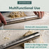 Ultra Cuisine French Rolling Pin for Baking – Tapered Stainless Steel Design with Measurements, Professional or Home Use with Pizza, Cookie, & Pas...