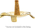 Brass Turtle Incense Holder for Incense Cones, Sticks, Charcoal Discs, Resin, Healing Crystals - 4.75" - for Spiritual Home Decor, Meditation Acce...