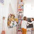 Upgrade Stuffed Aanimal Storage Organizers Toy Hammock Corner Hanging Net Stuffy Aniaml Hammock Macrame Toy Display Plush Toy Holder Wall-Mounted,...