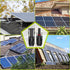 10 Pairs Solar Connector (10AWG), 20Pcs Solar Panel Cable Connectors Adapter Male/Female IP68 1000V 30A 10AWG 12AWG 14AWG Waterproof Dustproof Con...