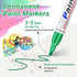 Oil Based Paint Pen, Permanent Paint Marker: Quick-Dry, Waterproof Marker Set of 12 for Rock Painting, Glass, Fabric, Ceramic, Wood, Metal, Mug, P...