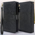 Harryshell Detachable Magnetic Zipper Wallet Leather Case Cash Pocket with 12 Card Slots Holder Wrist Strap for Samsung Galaxy S20 FE 5G (2020) Fl...
