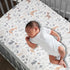 Bedtime Originals Deer Park Fitted Crib Sheet, Multicolor , 28x52x8 Inch (Pack of 1)...