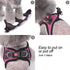 Dog Harness Step-in Breathable Puppy Cat Dog Vest Harnesses for Small Medium Dogs Blue...
