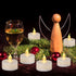 24 Pack Flameless Tealight Candles: Battery - Powered Tea Light Candles,Bright Flickering Holiday Gift Electric Tealights Candles,for Seasonal & F...