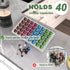 Coffee Pod Holder Drawer Nespresso Coffee Pods Storage Drawer Nespresso Coffee Capsules Drawer Organizer (clear)...