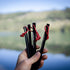 Wise Owl Outfitters Tent Stakes - Heavy Duty Camping Stakes for Outdoor Tent & Tarp - Essential Camping Accessories, Available in 12pk or 16pk Bla...