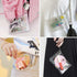 3 Pcs Transparent Card Holder Keychain Wallet Small Coin Purse Mini Change Pouch Waterproof Card Case for Women Girls (Glitter Clear)...