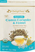 DelighTeas Organic Digest & Detox CCF Tea | Ayurvedic Cumin, Coriander, Fennel Loose Leaf Tea for Digestion, Detox Cleanse | USDA Organic, Non-GMO...