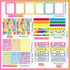92 Pcs Science Fair Board Supplies 60 Trim Scalloped Bulletin Borders 18 Presentation Subtitles 6 Project Titles 8 Letter Sticker for Classroom Di...