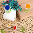 Roses Car Dashboard Decorations, 6 Pcs Mini Paste Shaking Head Floewr Car Mirror Dashboard Decor for Car Interior Home Office Desk Decoration...