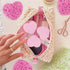 50 Count Compressed Facial Sponges with a Portable Storage Case,Natural Cellulose Spa Heart Shape Face Sponge for Daily Deep Cleansing Exfoliating...