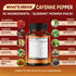 Cayenne Pepper Capsules - Ultra complex with Cinnamon, Ginger, Cardamom, Hawthorn Berry - Support Digestion, Circulation & Overall Wellness (180 c...