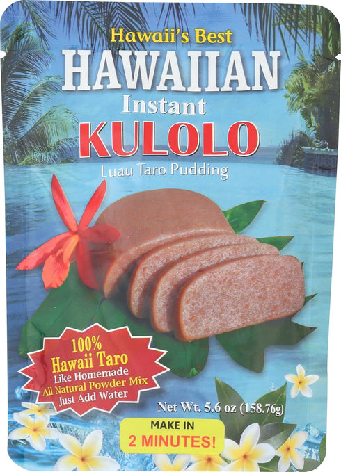 Kauai Tropical Syrup Hawaiian Instant Kulolo Luau Taro Pudding, 5.6 Ounce...