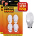 8PCS Hooks Small Light Clips with Adhesive Strips(Damage-Free Remove), Hanging Decorating Clips for String Fairy Lights, Multi-Function Self Adhes...