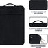 RAINYEAR 15.6 Inch Laptop Sleeve Case Compatible with 15.6" Notebook Computer Chromebook,Handbag with Handle Strap Front Pocket Padded Briefcase P...