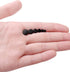 FIBO STEEL Stainless Steel Black Stud Earrings for Men Women, 3mm-8mm Available...