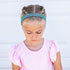 FROG SAC 4 Rhinestone Headbands for Girls, Adjustable Non Slip Gymnastics Sports Headband for Kids, Sparkly Little Girl Gymnast Hair Bands Accesso...