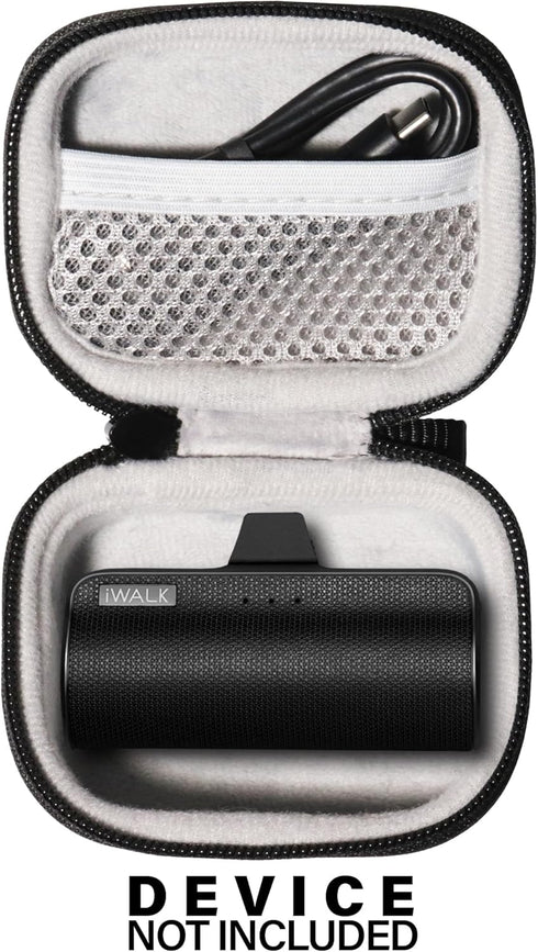 alltravel Case for iWALK Mini Portable Charger for iPhone and Androi 3350mAh, 4300mAh, 4500mAh, 4800mAh (Black)...