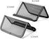 Black Metal Mesh Business Card Holder Desk Business Card Organizer for Desk Office Name Card with 50 Name Card Capacity-6pcs...