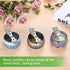 20 pcs Metal Candle Wick Holders, Upgraded Candle Wick Centering Devices, Silver Stainless Steel Candle Wick Holder for Candle Making...