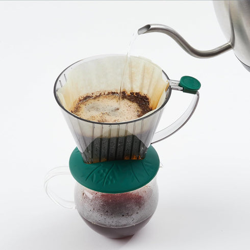 Cafflano Lever Dripper : Smart Dual-mode (Immersion mode, Pour-over mode) Coffee Dripper, Coffee Maker, Eco-friendly ECOZEN (BPA-Free), Portable...