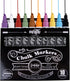 Loddie Doddie Liquid Chalk Markers for Chalkboard - 6mm Reversible Chisel and Bullet Tips, Chalkboard Markers Erasable, Earth Tones Chalk Pens 10 ...