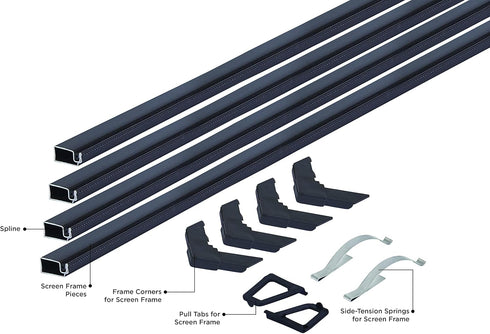 M-D Building Products 14106 Screen x 48in Bronze (5/16in) Frame kit...