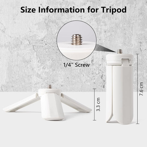 MUZIRI KINOKOO Mini Tripod for Fuji Instax Pal with 1/4 Inch Screw - Compatible for Polaroid PAL/EVO/70/LOMO Instant Camera - Portable Camera Trip...