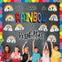 51Pcs Classroom Bulletin Board Decorations Set - We are A Rainbow of Possibilities Cutouts with Rainbow Border Trim for Teacher School Classroom B...