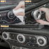 Air Conditioner Switch Knob Cover for 2018-2025 Jeep Wrangler JL JLU Gladiator JT Bling Crystal Rhinestone Button Cover Decoration Twist Ring Trim...