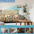 macago Dragonfly What A Wonderful World Flowers Funny Metal Tin Sign Wall Decor I See Trees of Green Red Rose Retro Tin Sign 8 x 12 Inch...