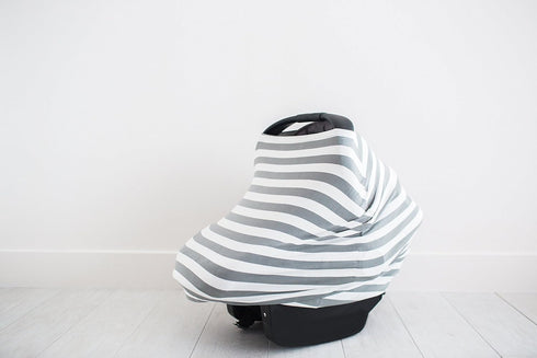 Harbor Multi-Use Cover: Car Seat, Nursing, Stroller - Stretchy Fabric, All-Season, Stylish Designs, Easy Access...