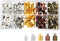 Mandala Crafts Metal Glue in Barrel End Caps, Leather Cord Finding Kit for Kumihimo Jewelry and Tassel Making (6mm End Caps)...