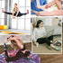 unenow Non Slip Grip Yoga Socks for Women with Cushion for Pilates, Barre, Home...