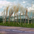 Cayway Miniature Static Grass Model Grass Tufts Model Wheat Static Artificial Grass for Train Landscape Railroad Scenery...