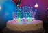 Dazzling Flashing Happy Birthday Cake Decoration - 3.25" x 4.75" (1 Count) - Perfect Celebration Centerpiece...