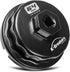 64mm Heavy Duty Toyota Oil Filter Wrench, Black, Plastic, Aluminum...