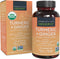 Organic Turmeric and Ginger Tablets, 90 Count - High Potency Ginger and Turmeric Supplement with Black Pepper Extract for Better Absorption - for ...