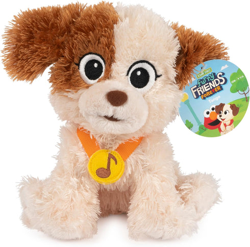 GUND Sesame Street Furry Friends Forever Tango Plush, Premium Stuffed Animal for Ages 1 and Up, Brown/Cream, 7”...