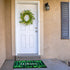 St. Patrick's Day Doormat Lucky Green Shamrocks St. Patrick's Day Doormat Irish Plaid Welcome Mat Non Slip Rubber Area Rugs for Bathroom Entrance ...