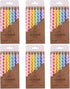PHD CAKE 36-Count Rainbow Spiral Birthday Candles with Holders, Party Candles, Cake Candles...