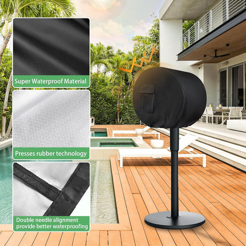 Fan Storage Cover Compatible with Shark FlexBreeze Fan,Outdoor Misting Fan Protect Cover for Shark Fan Half Cover,Protect Your Fan with This Ultra...