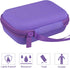 co2CREA Hard Carrying Case for JBL Go 4 Go3 Go 3 Eco Waterproof Ultra Portable Bluetooth Speaker (Purple Case)...