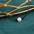 MJartoria Black PU Leather Cord Faux Pearl Choker Necklace...